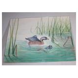 1979 Watercolor By Douglas Howland Signed #d