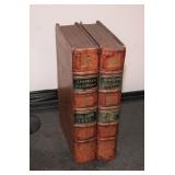 1856 Dictionary of the English Language 2 books