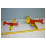 Vintage Hubley Die Cast Airplanes set 2 need Parts