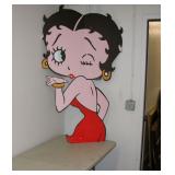 Betty Boop Large Wall Hanging 60" Tall 36" Wide