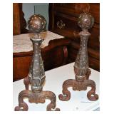 Antique Fire Dogs