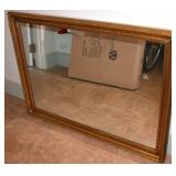 Antique Wall Mirror 50" X 36"