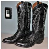 Lucchese Hand Made Crocodile Boots size 7.5 Woman