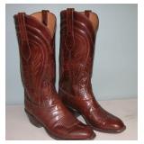 Lucchese Hand Made Leather Boots size 7.5 Woman