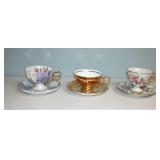 Cups & Saucers set of 3