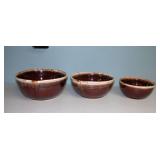 McCoy Nesting Bowls set of 3 8.5" Largest of 3