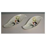 13" Red Wing Capistrano Serving Dishes set of 2