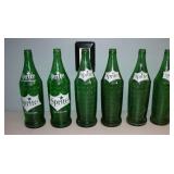 Vintage Sprite Bottles 12" Tall set of 6