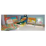 Vintage Board Games & Activity Set