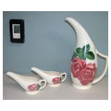 Red Wing 13" Lexington Rose Pitcher