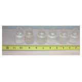 Pyrex Chemistry Bottle Toppers set of 6
