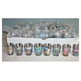 New Shot Glasses 1 Case 80 + Shot Glasses
