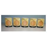 Fiesta Pottery 75th Anniversary Ornaments set 5