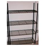 Metal Shelf 35" W 14" D 56" T