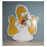 Simpsons Matt Groening Homer Cut Out 32"x27"