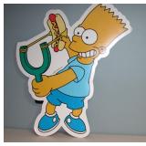 Simpsons Matt Groening Bart  Cut Out 33"X29"