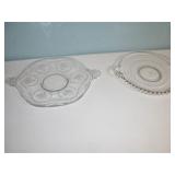 CANDLEWICK & Other Platter set of 2