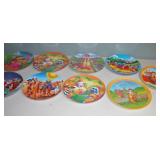 Vintage Lexington McDonalds Plates 10" Round set 9