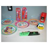Disney Hercules Plates Pez Watches Lot