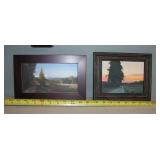 Oil on Board by Julian Merrow Smith set 2