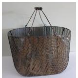 Metal Basket 10" Tall