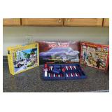 Factory Sealed Corvet Monopoly & Puzzles Lot