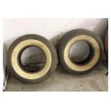 White Wall Tires set 2