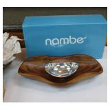 Nambe Bella Chip & Dip Tray