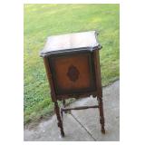 Antique Humidor Cabinet ( Locked No Key )