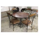 Table & 4 Chairs 47" Round