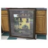 Framed Signed Print 33" X 37"