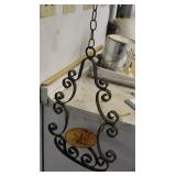 Iron Garden Art Candle Holder