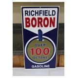 Richfield Boron Metal Enamel Sign