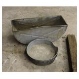 Galvanized Tire Dunk & Oil Catchers