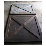 Vintage Horse Stall Barn Doors set of 6