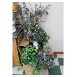 Artificial Flowers Lot