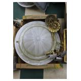 Glass Shade Chandeliers