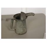 Vintage Galvanized Oil Can