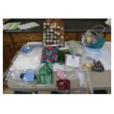 Quilting Fabric & Thread Lot