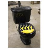 Black Hot Rod Toilet