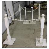 Aisle Stanchion and Chain