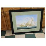 Sail Boat Wall Art 36" X 30.5"