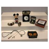 Vintage Estate Jewelry Coin Mickey Misc. Lot