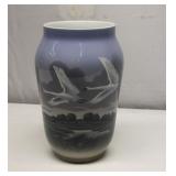 Royal Copenhagen porcelain vase 10"T