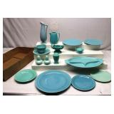 Vintage Pottery Dishes Lot