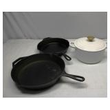 Cast Iron Pans set of 3