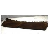 Leather Western Brown Chaps