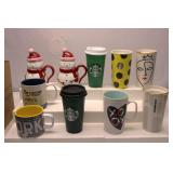 Starbucks Travel Mugs Lot