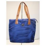 Joy Mangano Expandable Extra Large Navy Tote Bag