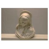 Lefton praying Madonna ceramic planter